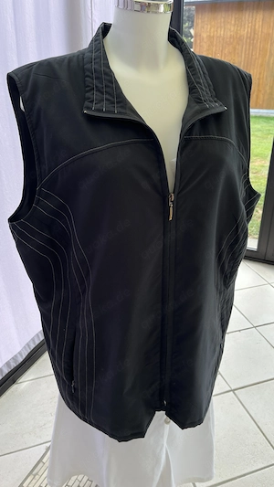 "BONITA" Ärmellose Jacke Gr. XL schwarz