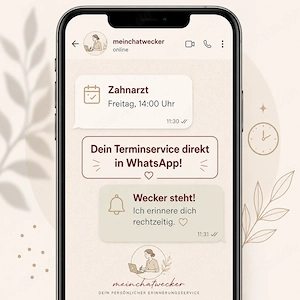 Digitale Assistentin   Erinnerungsservice
