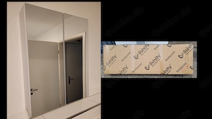 Badspiegelschrank Fredd Weiß Hochglanz 60 x 77 cm Vicco, NEU OVP (Neupreis 89,90 EUR)