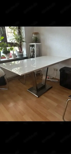 Esstisch Hochglanz ausziehbar