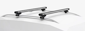 Thule Slidebar 127cm + 2x Thule ProRide Dachfahrradträger 