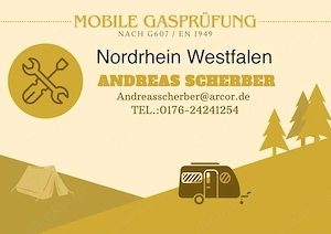 Mobile Gasprüfung Wohnwagen und Wohnmobile