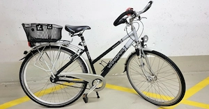 Winora Samana Damenfahrrad Schwarz-Silber 28" in gutem Zustand!