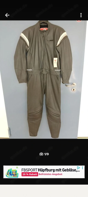Dainese Lederkombi gr 58 brandneu 