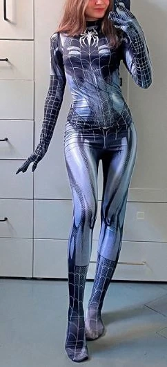 Spiderman-Kostüm, Fasching, OnePiece, Leggings WIE NEU