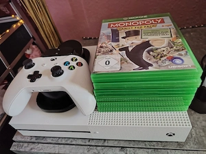 verkaufe xbox one s mit Spiele und Zubehör 1TB