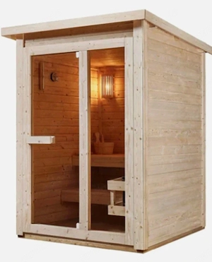 Sauna fur Innen und Aussen 