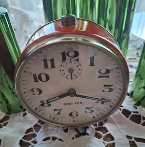 Vintage Wecker Drei Ton 60 70 Jahre 