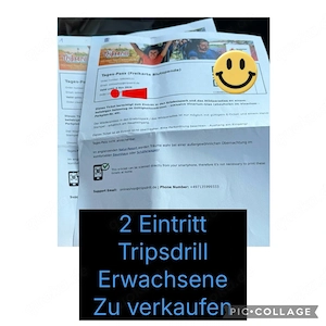 zwei eintrittskarten für tripsdrill 