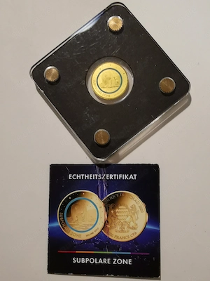 Goldmünze "Die Erde - Subpolare Zone" 1 500 oz 999er Feingold mit Zertifikat