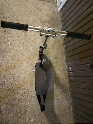 HEPROS Qualitäts Alu-Skooter Tretroller klappbar 8 zollLuftreifen Bild 9