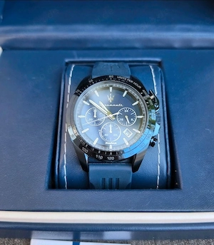 Maserati Blue Edition Chronograph Herrenuhr