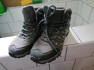  Techtex Softshell-Wanderschuhe Trekkingstiefel, Gr. 39 - Wie neu!
