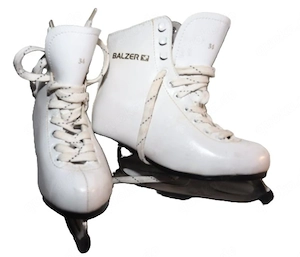 Damen Eiskunstlauf -Schlittschuhe in Leder, Größe 34;