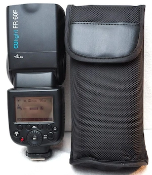 Cullmann Blitz CUlight FR60 F digital auf Fuji   Fujifilm abgestimmt sehr guter und gepflegter Zusta