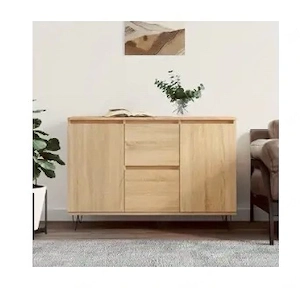 Sideboard Holzwerkstoff Sonoma-Eiche - schreib mir gern 