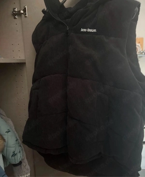 weste schwarz 