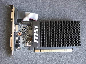 Grafikkarte MSI GeForce GT 710  2 GB