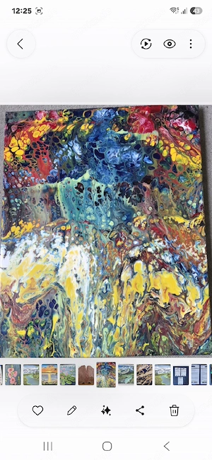 Bild Acrylpouring