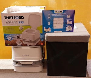 Tetford Porta Potti 335 und Fermo Gebläsegrill 