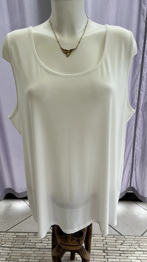 "Kim & Co" Trendiges Top  "NEU" Gr. XL Farbe ECRU
