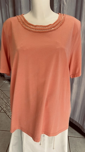 Shirt mit Kurzarm Gr. XL Aprico