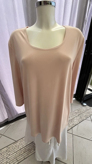 "Kim & Co" Trendiges 3 4 Arm Shirt Gr. XL Farbe Rose