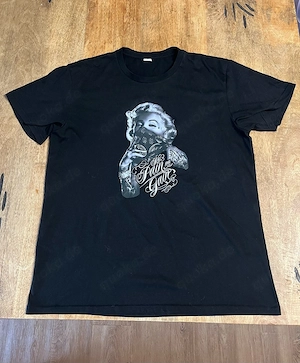 Marilyn Shirt Schwarz XXXL