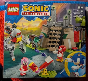 Lego Sonic Knuckles Emerald Shrine NEU