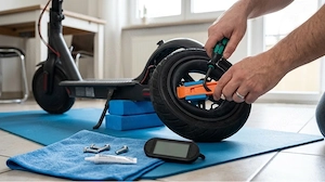 Hobbymonteur hilft: E-Scooter & Fahrrad Reparatur in Hanau (Sie-Form)