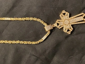 Königskette Dubaigold 750(18K) Goldplattiert 