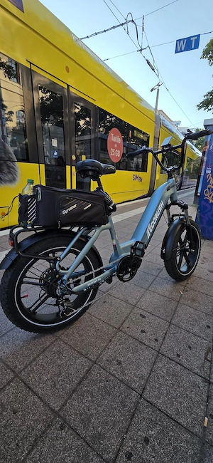 E bike fatbike 20 Zoll neuwertig mit großem Zubehör paket 
