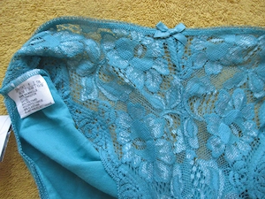 NEU m. ETIKETT Blumen Blüten Flower Power Lace Spitzen DESIGNER Unter Höschen Hipster Slip Unterhose