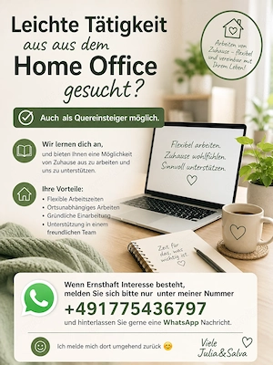 Homeoffice Job als Nebenverdienst