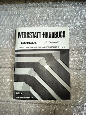 Honda Prelude BB Werkstatthandbuch 