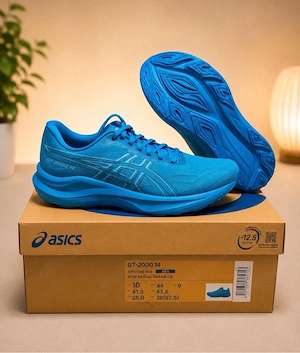 Asics GT-2000 14 Herren Laufschuhe Blau Neu