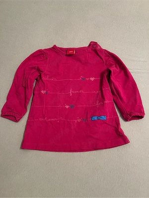 S.Oliver Langarmshirt Rot Mädchen Größe 68