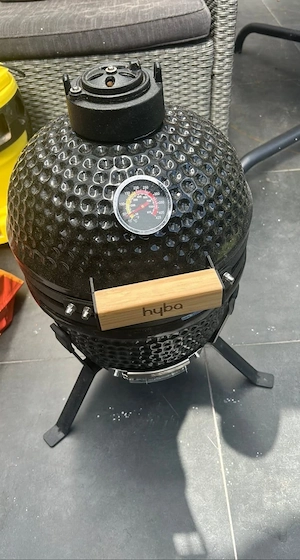 Monolithische Grillrost aus Gusseisen,The chef Kamado BBQ Guru Keramigrill