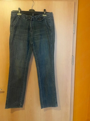 Damen Jeanshose von Cecil, blau Gr. 40-42