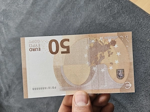 Euroscheine für Filmdreharbeiten