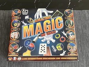Amazing magic 100 Tricks Zauberkasten ab 6 Jahre mit Anleitung
