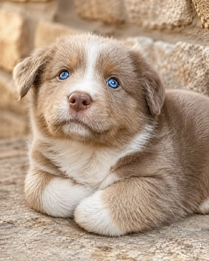 Miniature Australian Shepherd Welpen mit Papieren auf der Suche nach ihrer perfekten Familie