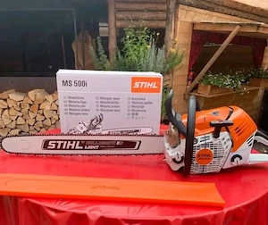 brandneue STIHL MS 500i 