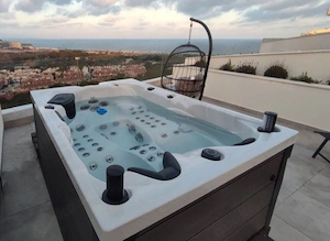 jacuzzi,  fur 4 personen 