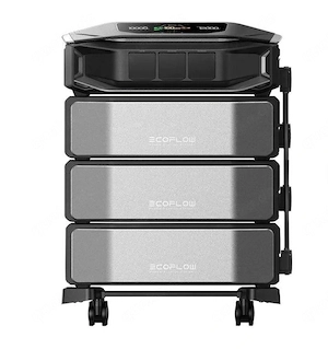 100% Qualität Neue Eco-Flow Delta Pro Ultra X Powerstation mit 5x Ultra X Erweiterungsakkus - 30.720