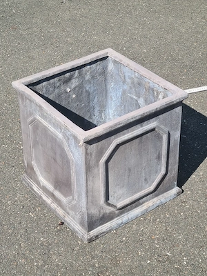  Pflanztopf Übertopf Ton, quadratisch ca. 38 b x 39 h
