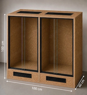  NEU Terrarium 100x60x100 