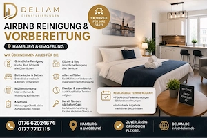 Airbnb Reinigung & Ferienwohnung Service | Hamburg