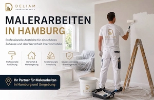 Renovierung & Malerarbeiten in Hamburg Sauber. Zuverlässig. Fair kalkuliert.