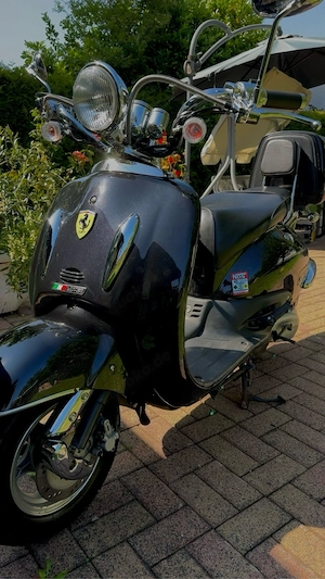 Benero Retro 125 ccm   3.835 km   TÜV 11 2027   neue Batterie